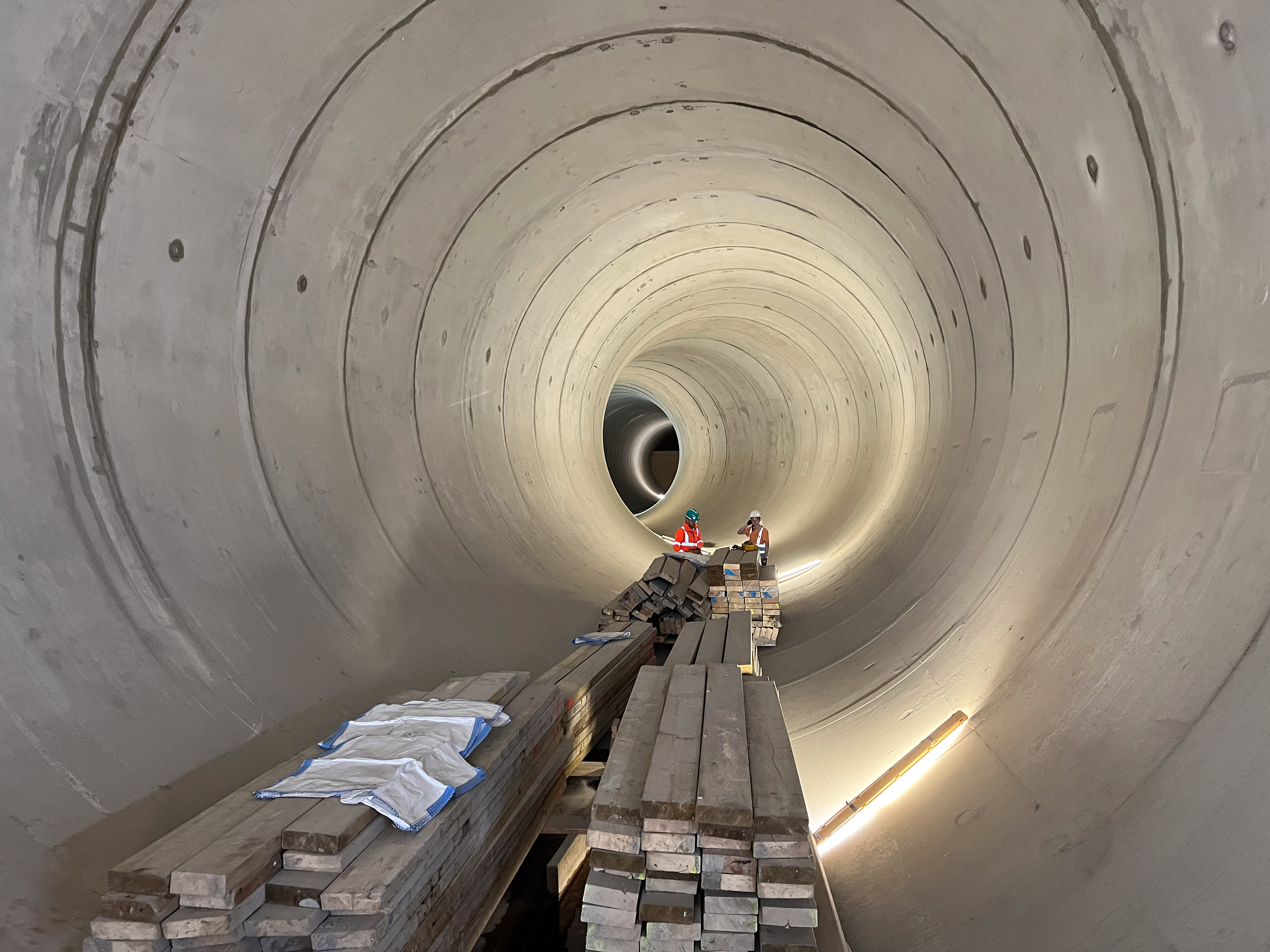 inside london super sewer thames tideway 4