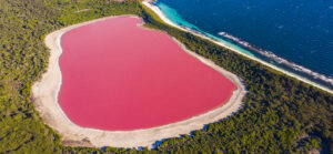 lake hillier australia pink lake
