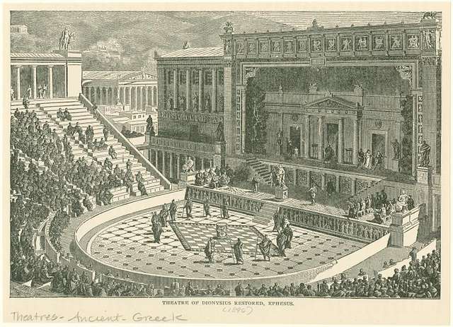 theatre of dionysus oldest theatre in the world