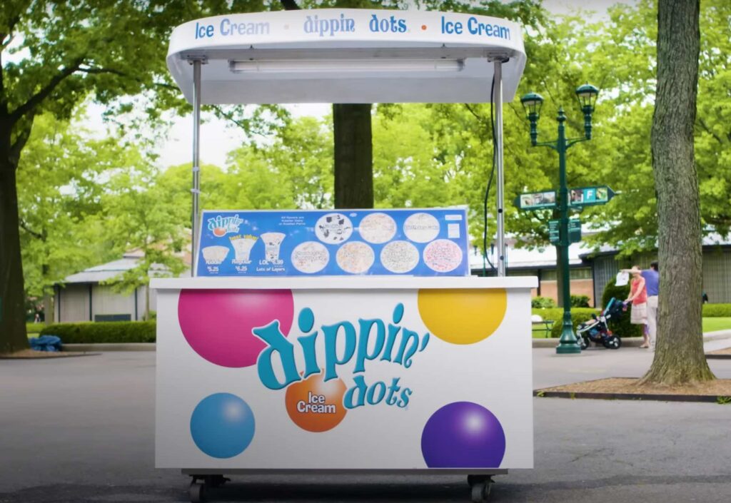 dippin' dots origin cows