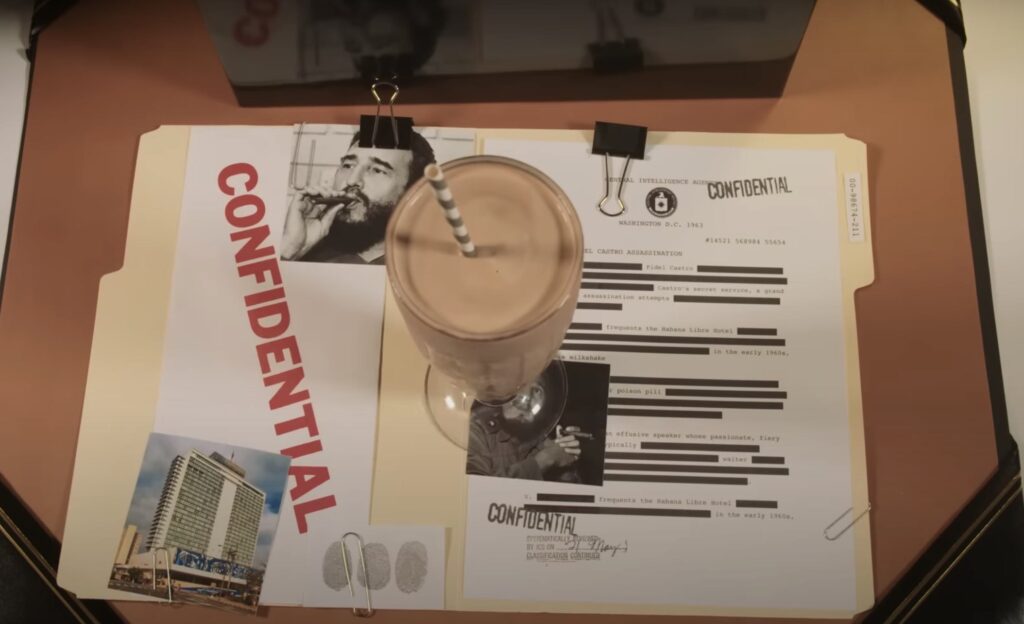 fidel castro milkshake