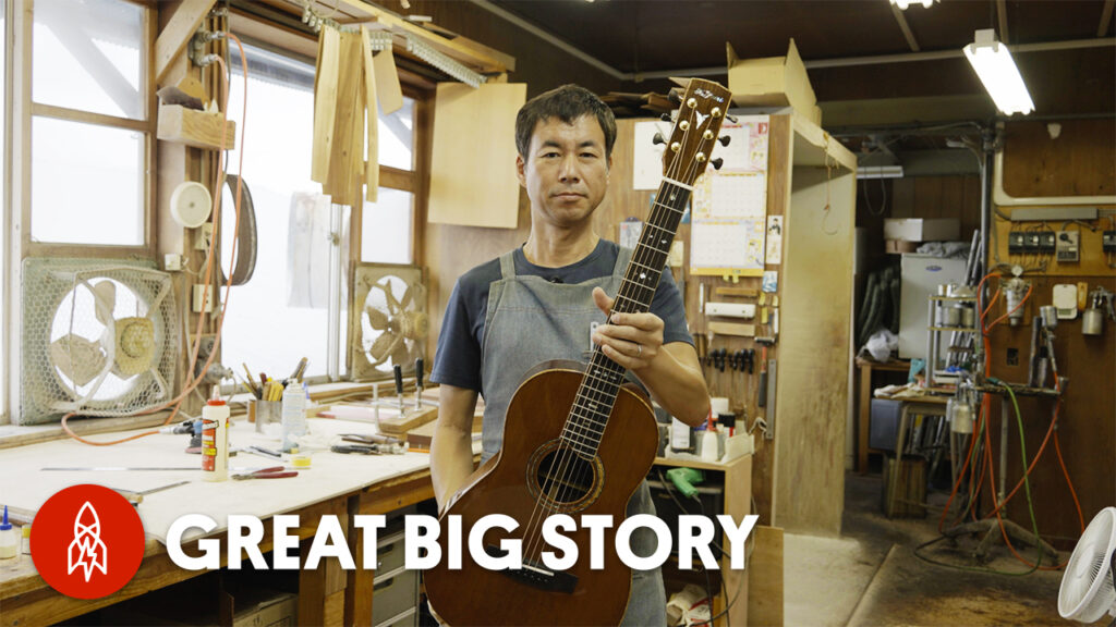 How a Tiny Japanese Workshop Makes Guitars For Rock Icons